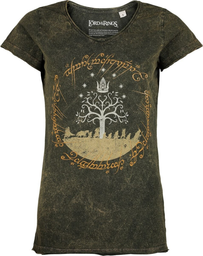 T-skjorte - The Journey - S til 4XL - Damer - flerfarget