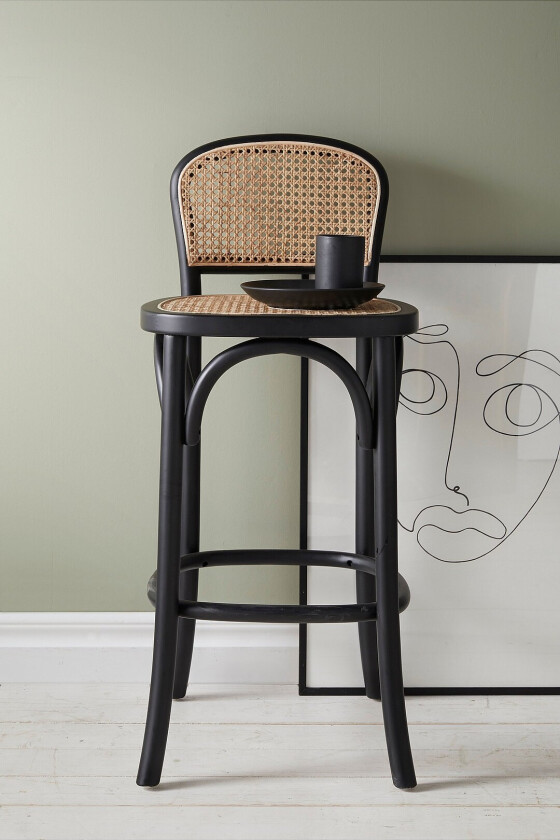 Barstol Today setehøyde 67 cm - Svart