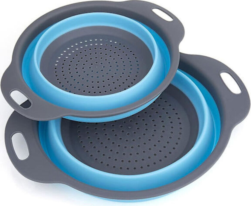 Bilde av Sammenleggbar sil, 2 stk sammenleggbar sil silikon sammenleggbar