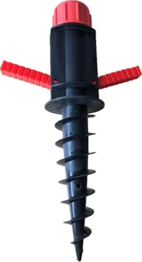 Parasollfot, Parasollbase for å skru ned i bakken, for sand eller jord, parasollkroker, sandparasollbase.