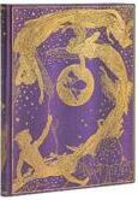 Violet Fairy Ultra Lined Hardcover Journal (Elastic Band Closure)