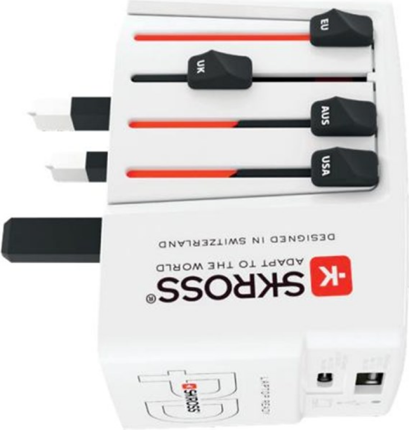 World USB Charger AC65PD USB-C PD + USB-A 65W