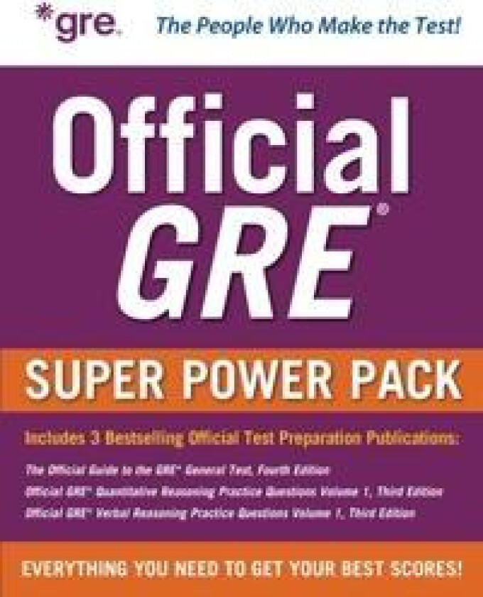 Official GRE Super Power Pack, Third Edition