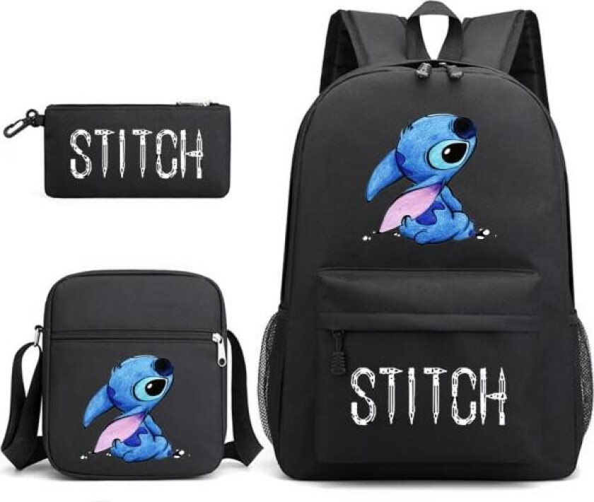Lilo & Stitch Ryggsekksett skolesekk.