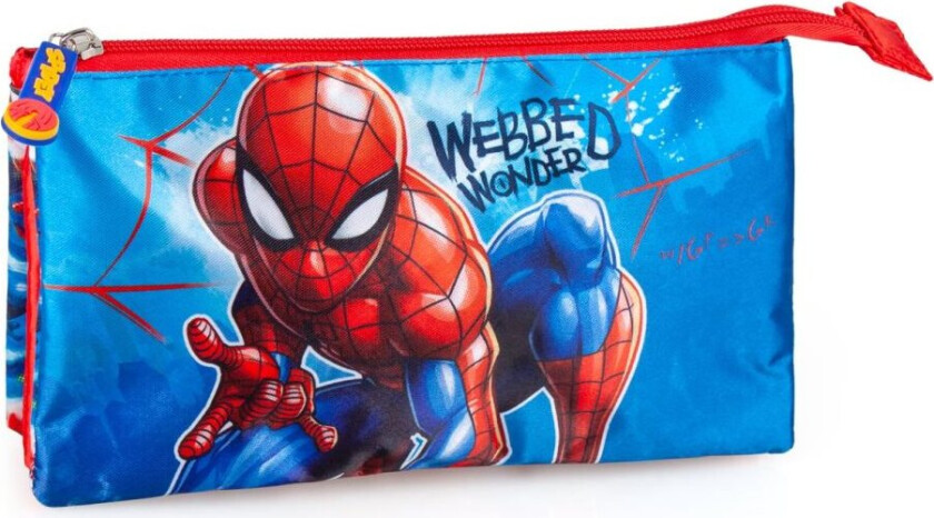 Spiderman tredobbelt penal 22 cm avengers spiderman