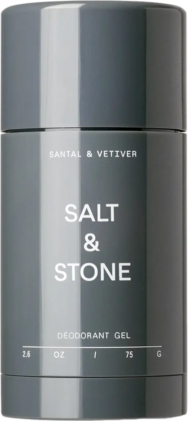 Deodorant U/ Aluminium - Santal Og Vetiver Salt Og Stone