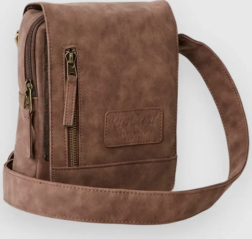 Classic Leazard Poucher Skulderveske brun
