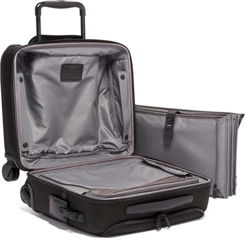 Alpha 3 Compact Wheeled Brief 40,5 cm Black