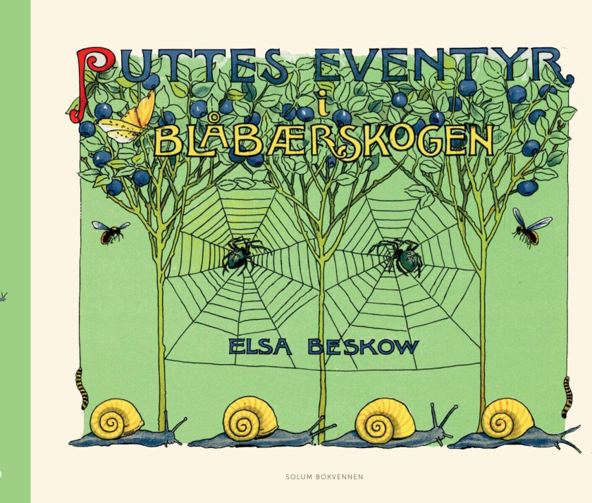 Puttes eventyr i blåbærskogen av Elsa Beskow
