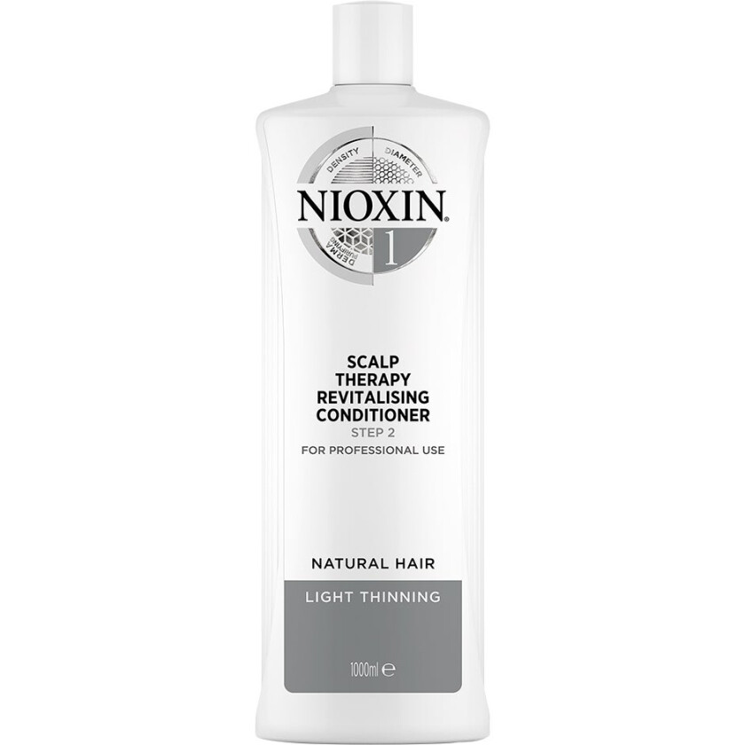 Nioxin System 1 Scalp Revitaliser, 1000 ml Nioxin Conditioner