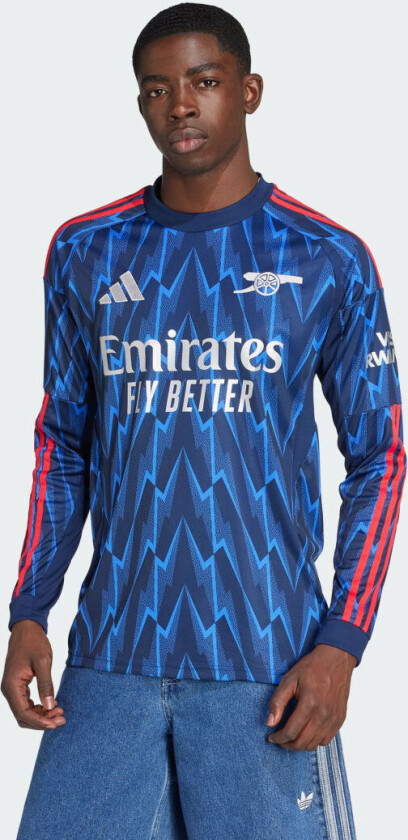 Arsenal Bortedrakt 2025/26 Langermet - adidas, størrelse Medium