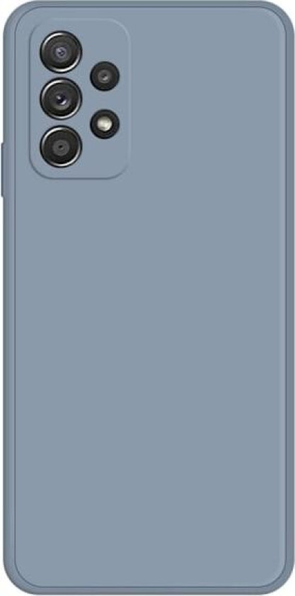 Skrått gummiert anti-falldeksel for Samsung Galaxy A52s 5G / A52 5G / A52 - Gråblå