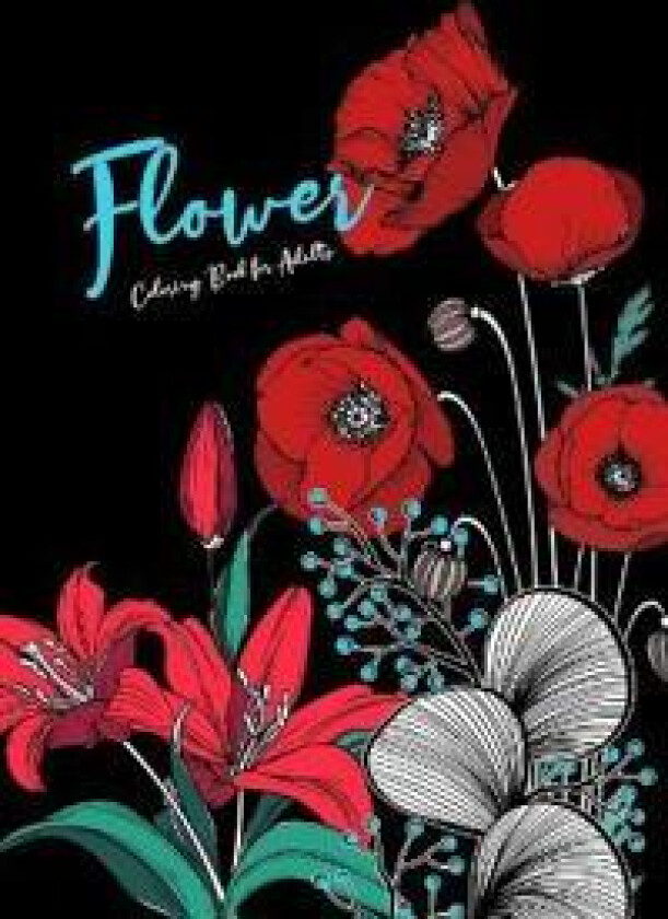 Flowers Coloring Book for Adults