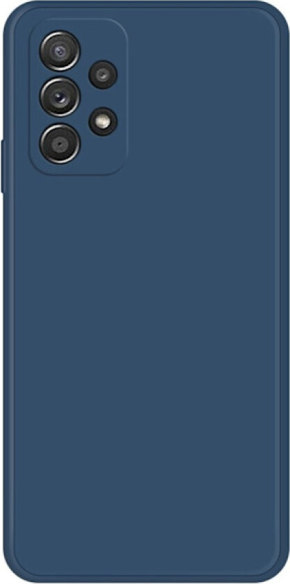 Skrått gummiert anti-falldeksel for Samsung Galaxy A52s 5G / A52 5G / A52 - Mørkeblå