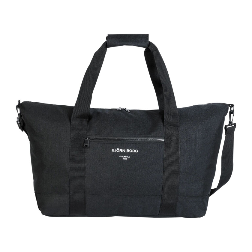 Athleisure Weekendbag, weekendbag, unisex BLACK