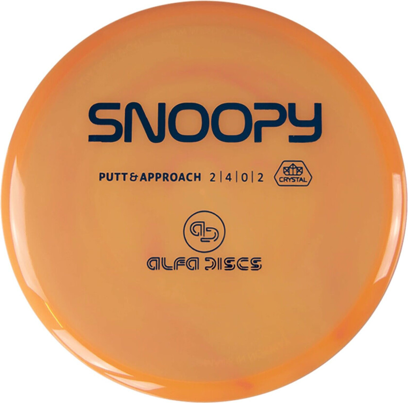 Crystal Line Putter Snoopy, putter frisbeegolf Pink