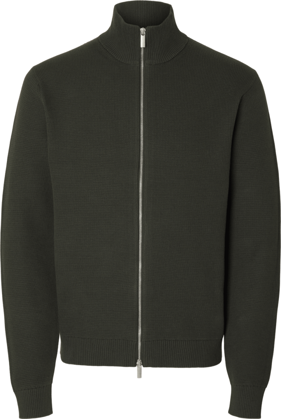 Selected Homme Dane Knit Structure Full - Deep Forest - M