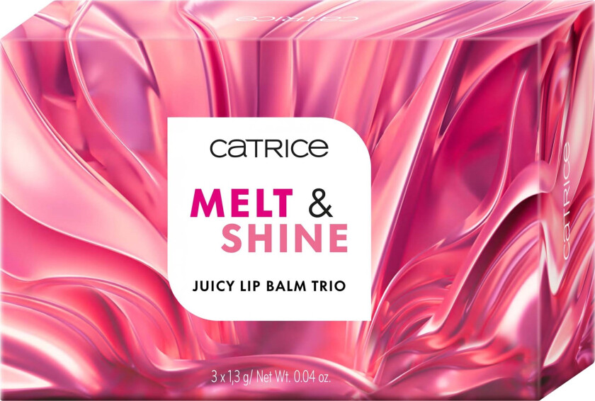 Melt & Shine Juicy Lip Balm Trio 01 Drippin' In Shine