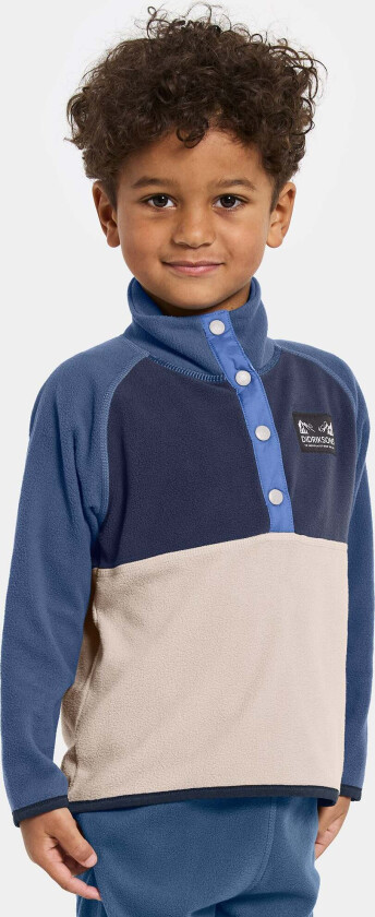 Monte Fleecegenser, Beach Beige, 130 - Fleecejakker & Fleecegensere - Polyester,Polyamid