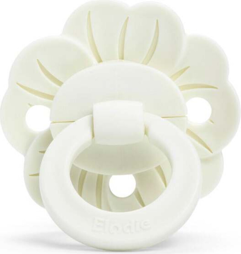 Elodie Binky Bloom Smokk Newborn, Vanilla White - Smokker
