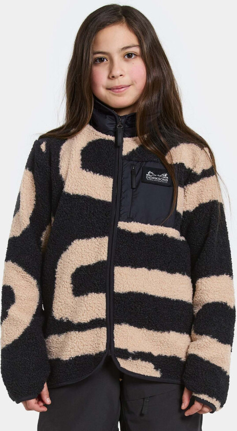 Exa Pilejakke, Path L Black, 170 - Fleecejakker & Fleecegensere - Polyester