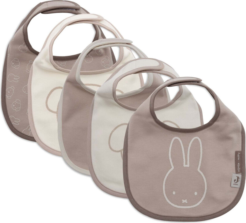 Smekke 5-Pakk, Miffy & Friends - Tåteflasker & Tilbehør - Bomull,Polyester