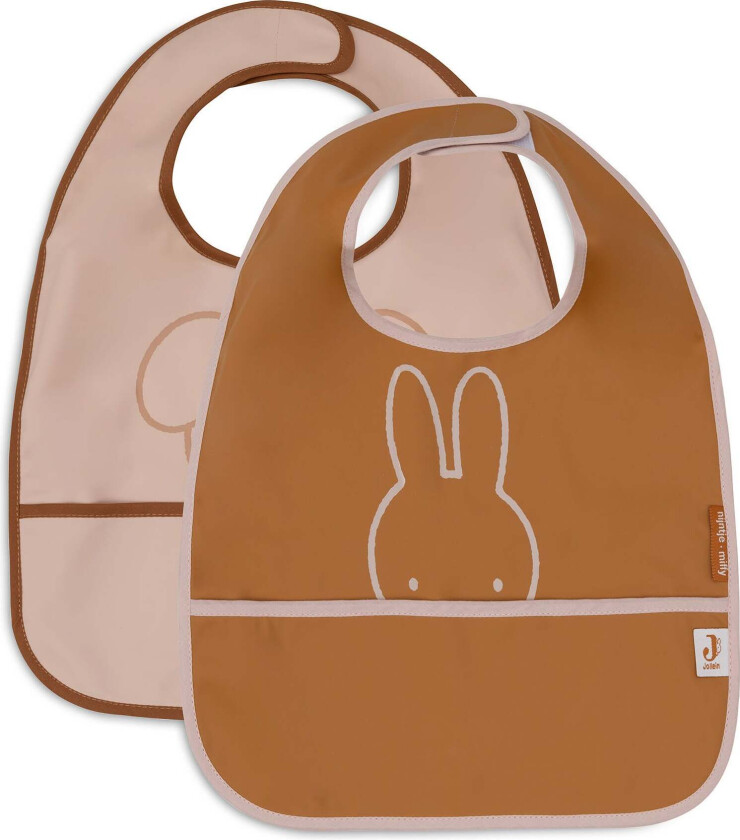 Miffy Peekaboo Smekke 2-Pakk, Wild Rose - Tåteflasker & Tilbehør - Polyester