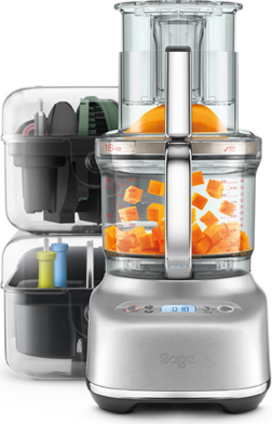 Food Processor Brushed Stainless Steel Foodprosessor