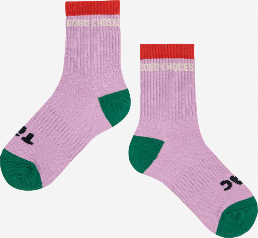 Tic Tac Toe Korte Sokker Purple Purple 32-34 EU Lilla 32-34 EU mann