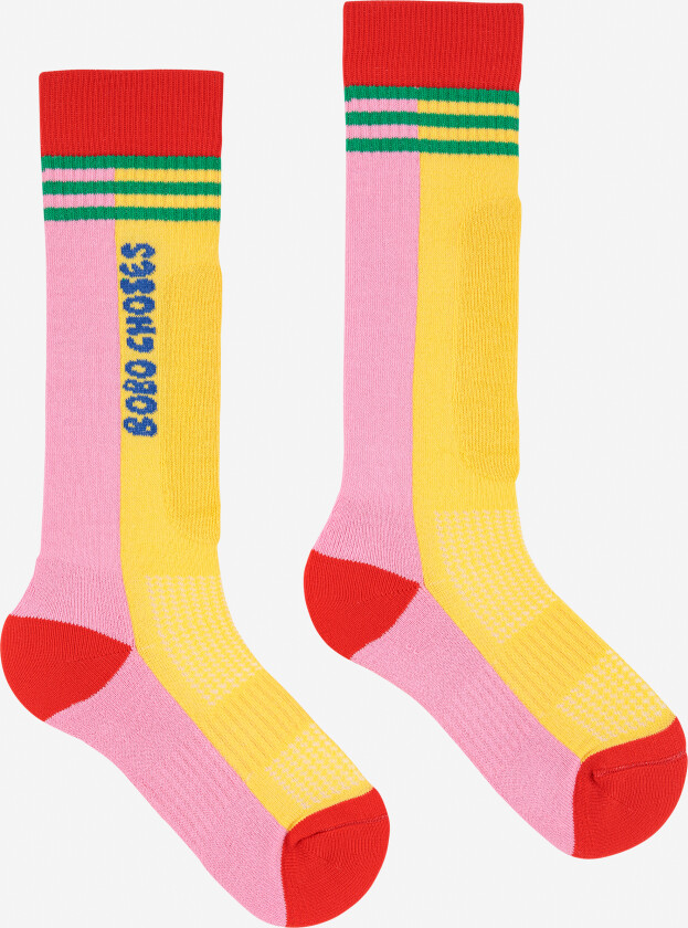 Lange Skisokker Fuchsia Fuchsia 29-31 EU Rosa 29-31 EU kvinne