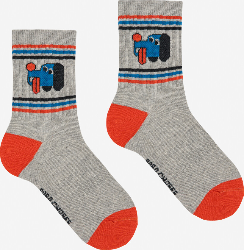 Doggy Mate Korte Sokker Heather Grey Heather Grey 29-31 EU Grå 29-31 EU mann