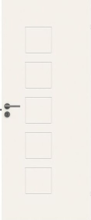 Dørblad Stable Effect Q500 9x21 Hvit Profilert Massivdør