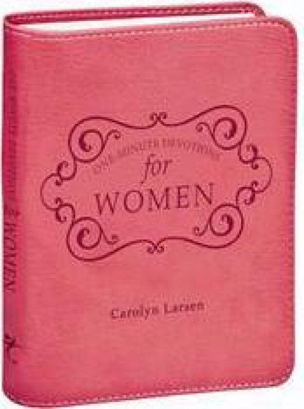 One-Minute Devotions for Women Pink Faux Leather