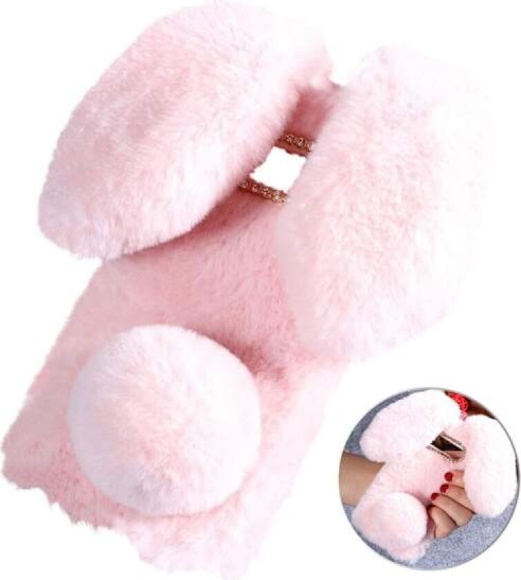 Bunny Samsung Galaxy S10 deksel - Rosa