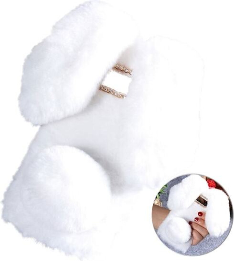 Bunny Samsung Galaxy S10 deksel - Hvit