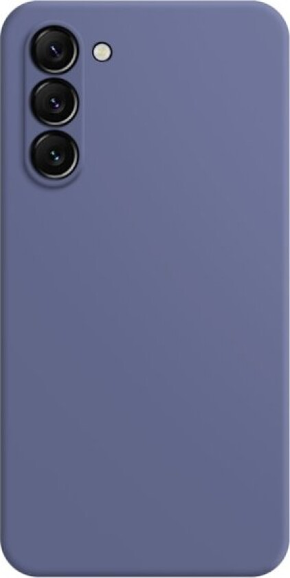 Avfaset gummiert anti-falldeksel for Samsung Galaxy S23 - Gråblå