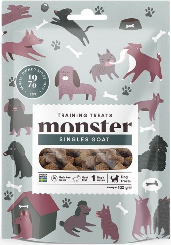 Monster Dog Training Treats Goat 100g