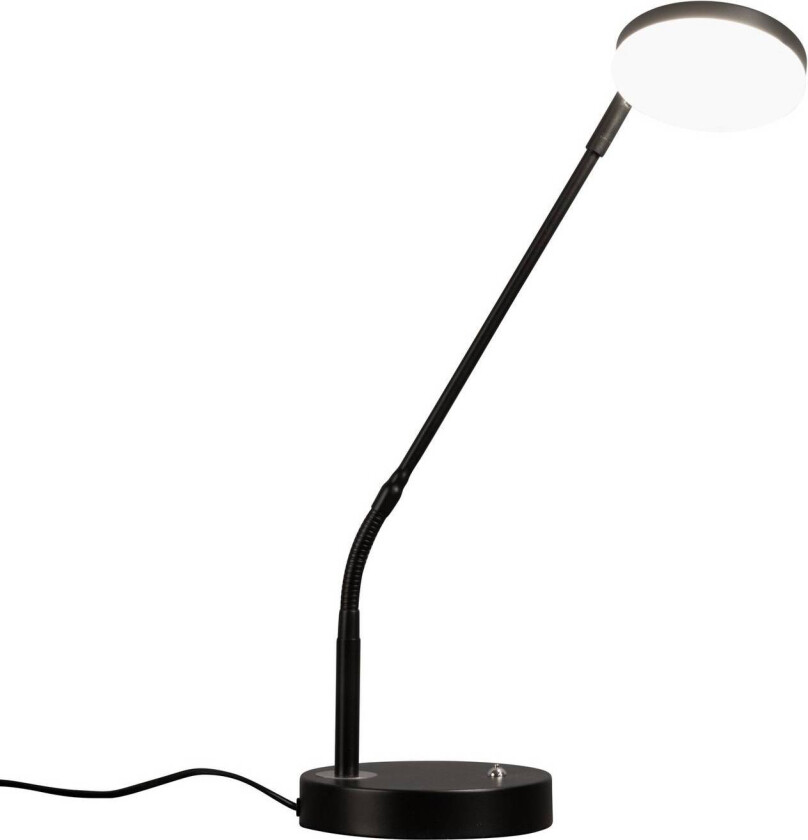 LED-bordlampe Sorento, sandgrå, høyde 48 cm, CCT dimbar