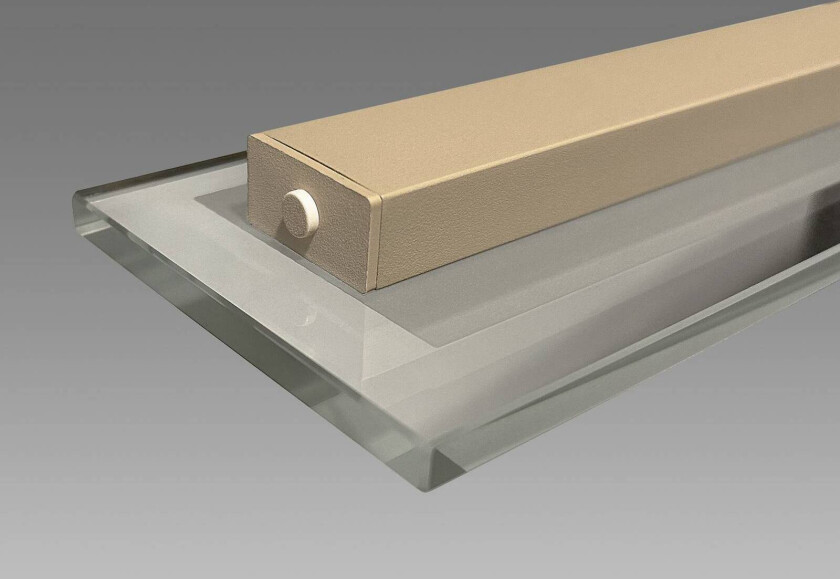 LED-pendellampe Shine-Wood, lengde 141 cm, eik/svart CCT