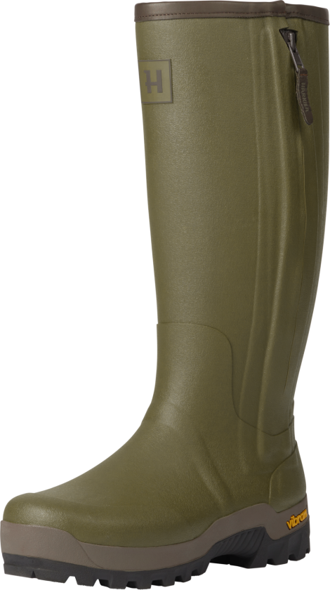 Men's Forester Zip Rubber Boot Dark Olive
