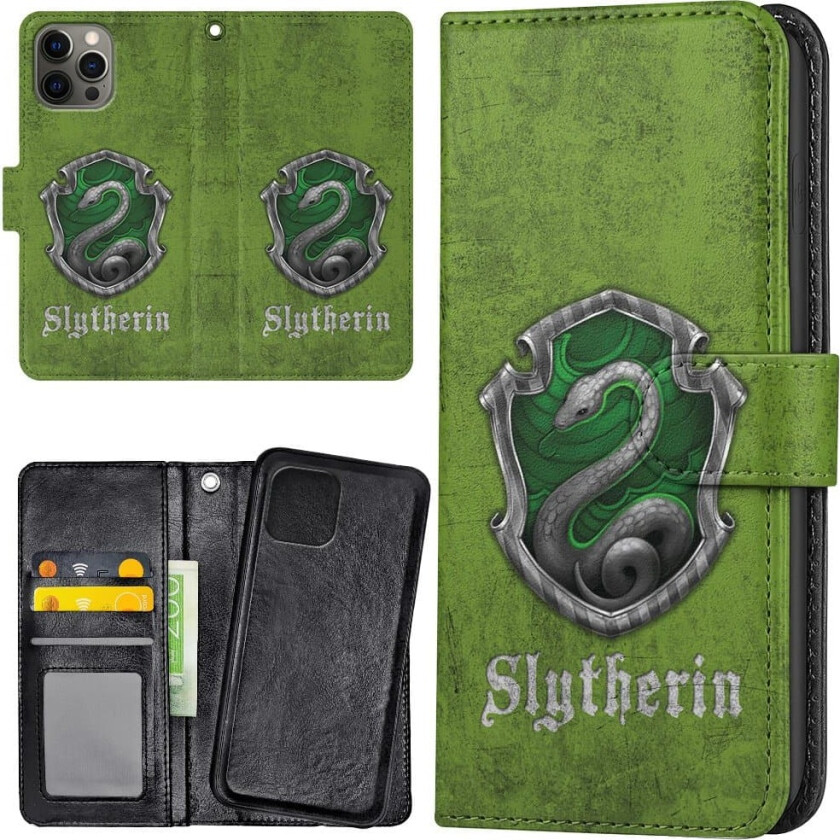 iPhone 16 Pro - Lommebok Deksel Harry Potter Slytherin