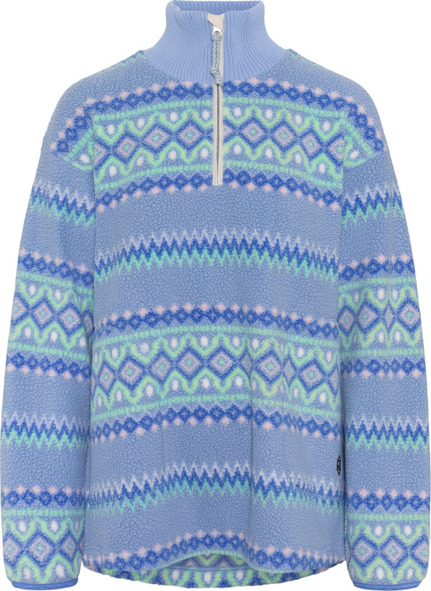 Women's Ruthie Midlayer Half Zip Pastel Light Blue