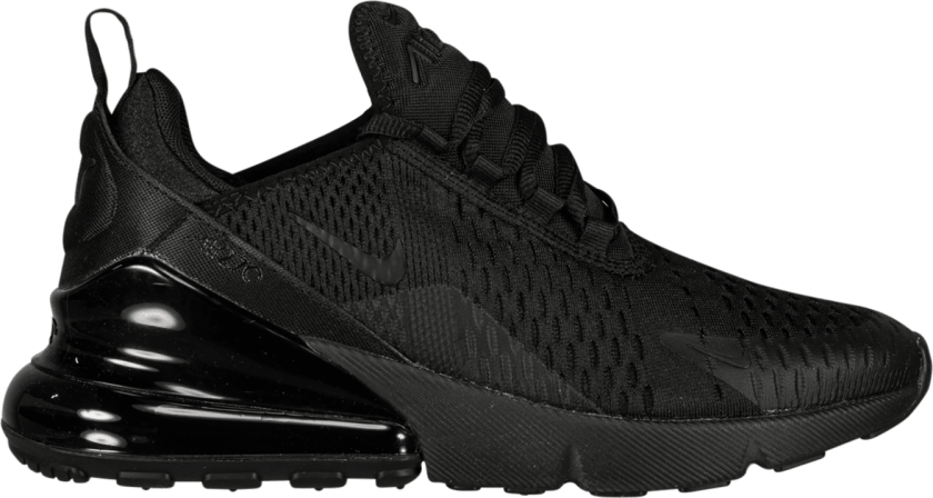 Air Max 270, treningssko, junior Triple Black