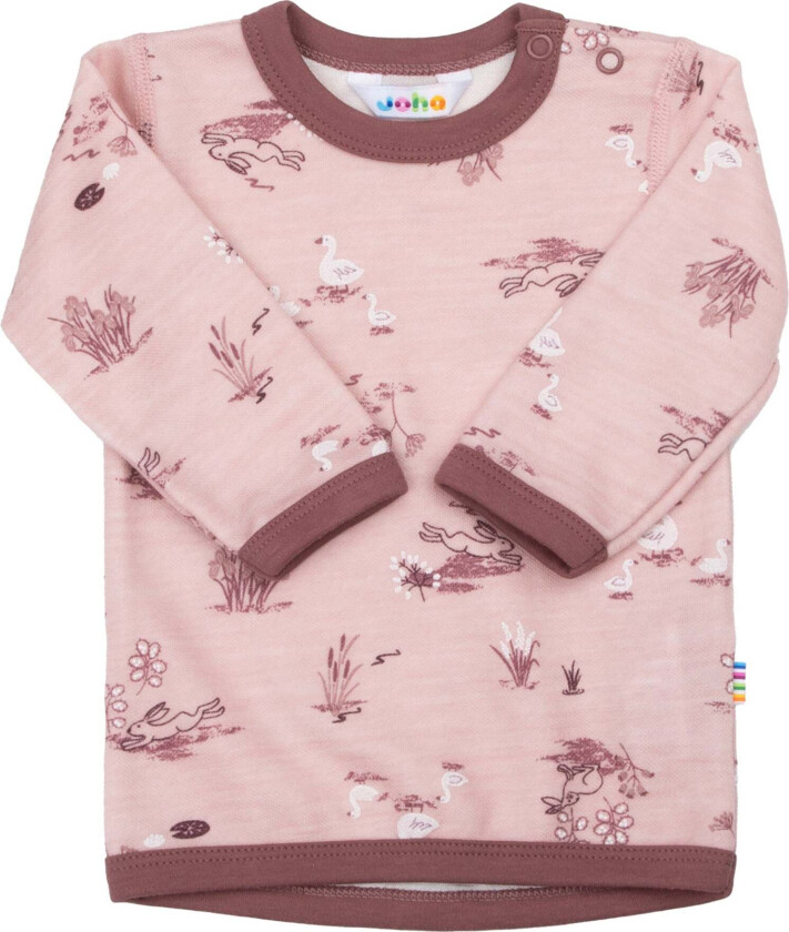 Genser Merinomix, Light Pink, 100 - Gensere - Polyester,Bambus,Merinoull