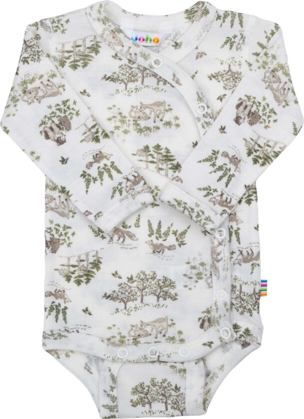 Bilde av Body Merinoull, Off White, 50, Babyklær - Bodys - Silke,Merinoull