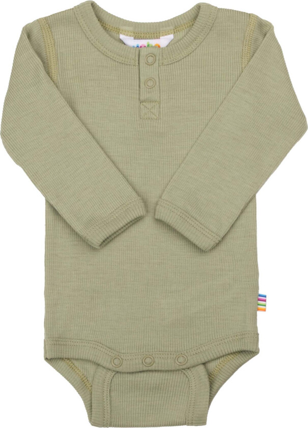 Bilde av Body Merinoull, Green, 60, Babyklær - Bodys - Silke,Merinoull