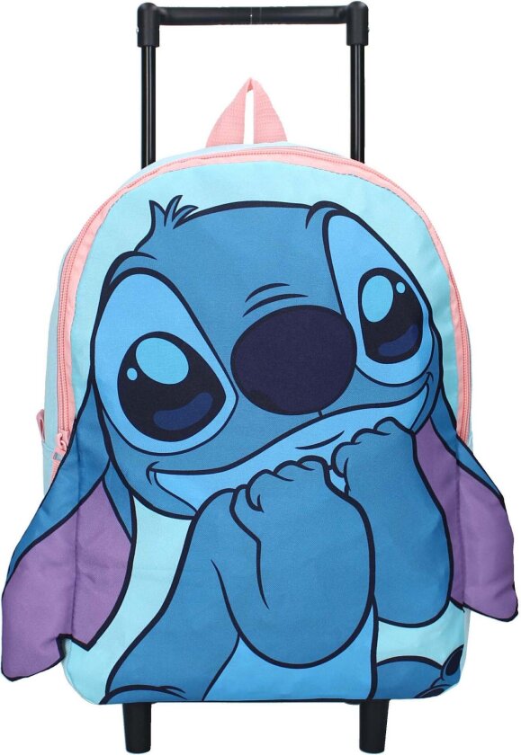 Disney Lilo & Stitch Koffert Brave and Courageous, Blå - Kofferter - Polyester