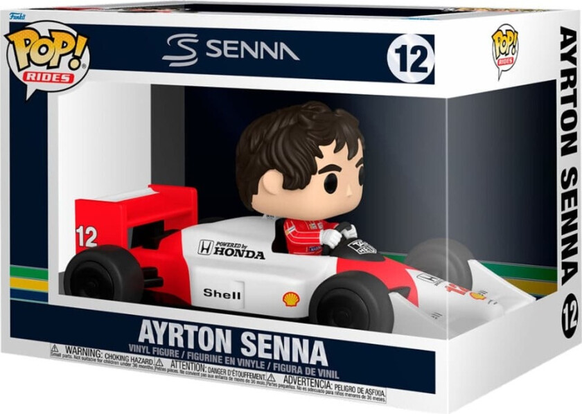 POP figure Rides Super Deluxe Formula 1 McLaren Ayrton Senna