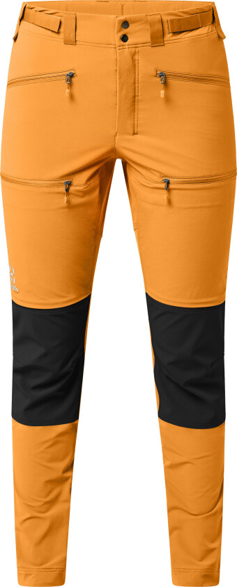 Women's Rugged Slim Pant 40 Regular, Desert Yellow/True Black