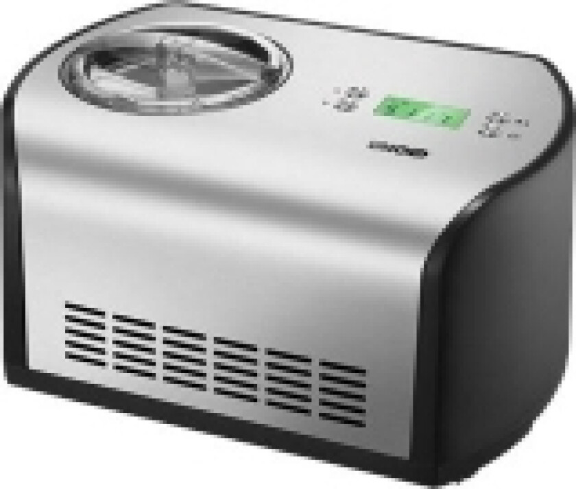 UNOLD 48865 - Iskremmaskin - 1.2 liter - 135 W - rustfritt stål / svart